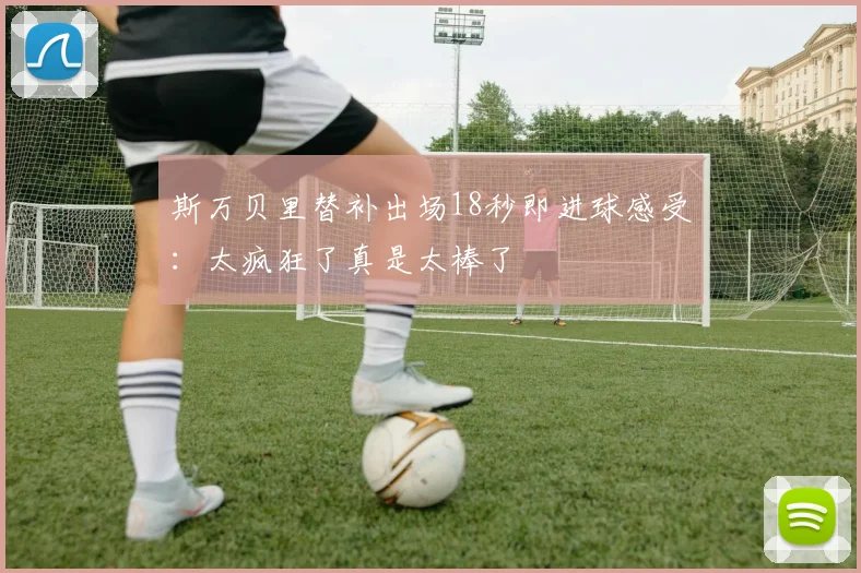 斯万贝里替补出场18秒即进球感受：太疯狂了真是太棒了